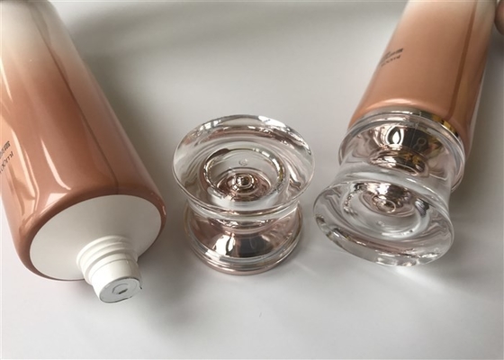 100ml Cosmetic Cream Containers , Acrylic Cap SHE'S YEA Fancy Lipstick Tubes