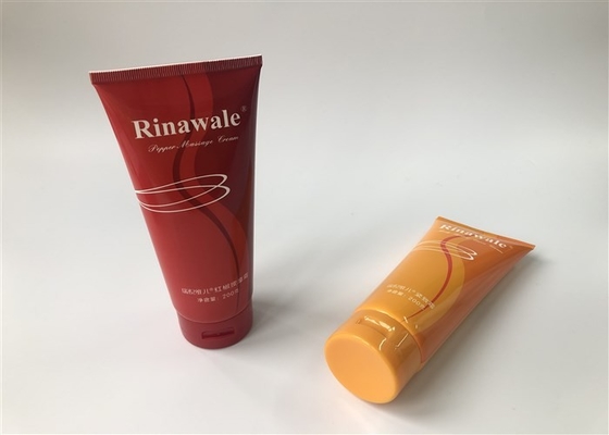200g Rinawale Lotion Tube Containers 3 Color Offset Printing With Postioning Flip Top