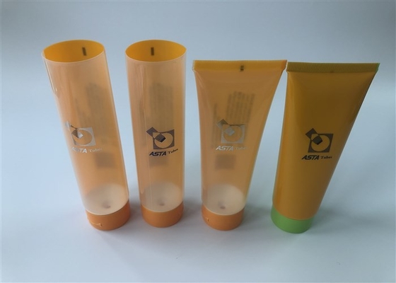 Two-color extrusion tube series ASTA developed a new product 1-color screen printing hot stamping silver foil