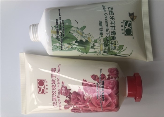 Diameter 38mm white Plastic Tube with flip top cap for hand cream  body cream shampp conditioner 50g