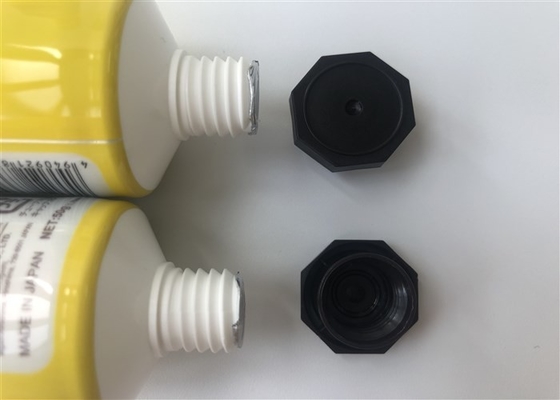 Full Yello Offset Printing Aluminum Laminted Packaging Tube 50g 35*115mm