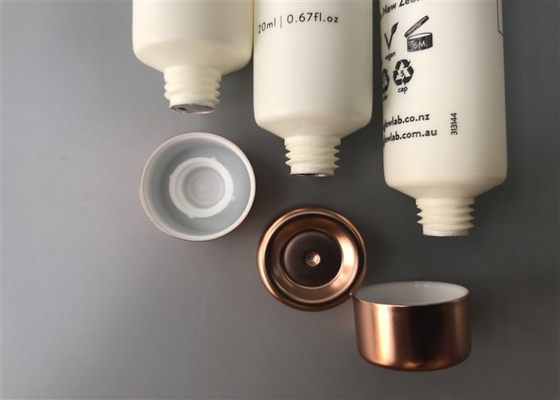 20ml Empty Cosmetic Tubes 5 Layer Co Extruded Silk Screen And Hot Stamping Bronze