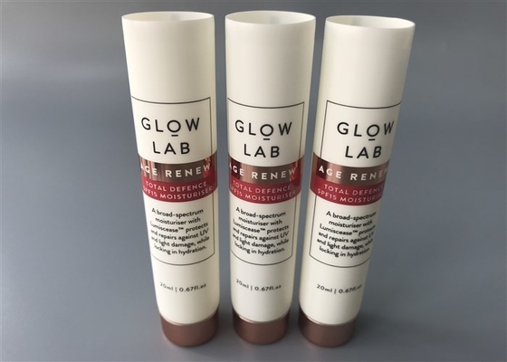 20ml Empty Cosmetic Tubes 5 Layer Co Extruded Silk Screen And Hot Stamping Bronze