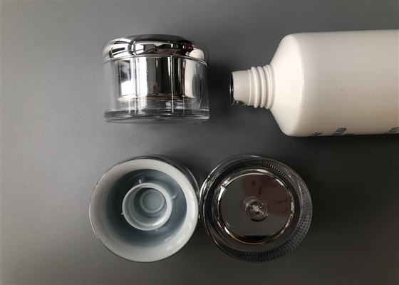 Acrylic Cap Empty Cosmetic Tubes For Massage Gel Packing Customized