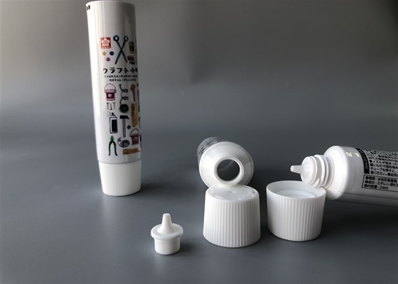 Diameter 25mm Aluminium Tube Packaging 24ml Capacity With Teeth Cap ISO9001