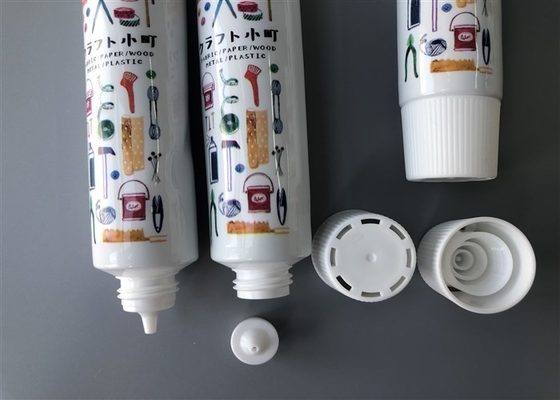 Diameter 25mm Aluminium Tube Packaging 24ml Capacity With Teeth Cap ISO9001