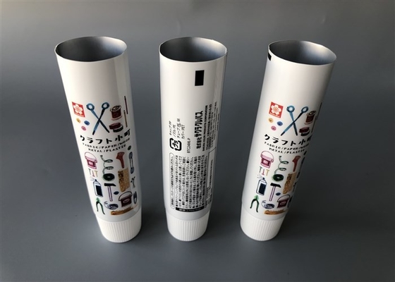 Diameter 25mm Aluminium Tube Packaging 24ml Capacity With Teeth Cap ISO9001