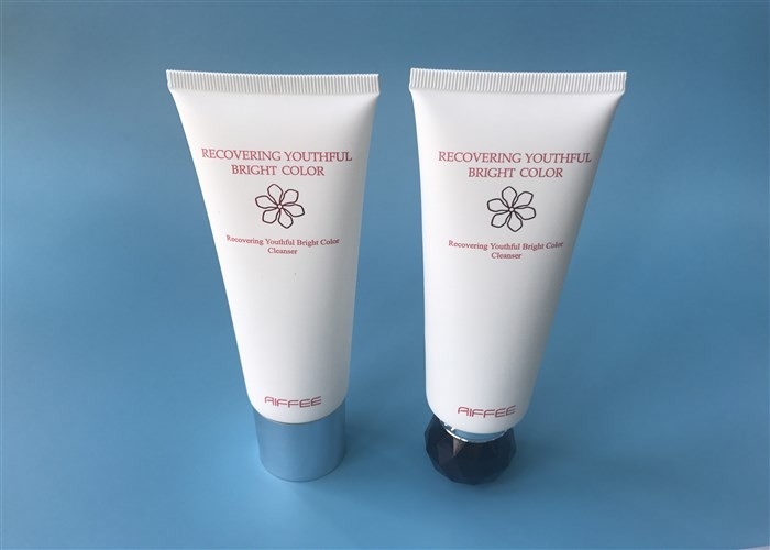 120ml Cream Tube Packaging Aiffee Recovering Youthful Bright Color Cleaner With Acrylica Cap